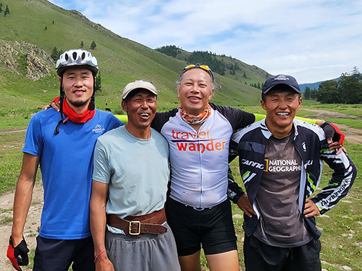 Mongolia Trekking - cycling guides