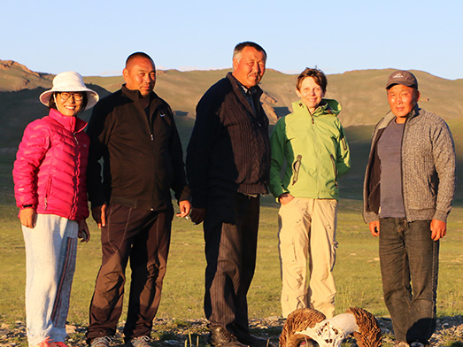 Mongolia Trekking expedition staff